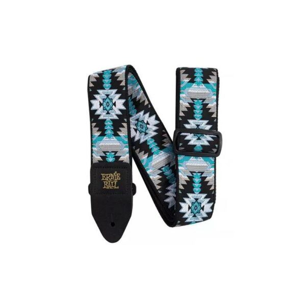 Ernie Ball 4609 Albuquerque Blue Jacquard Tracolla
