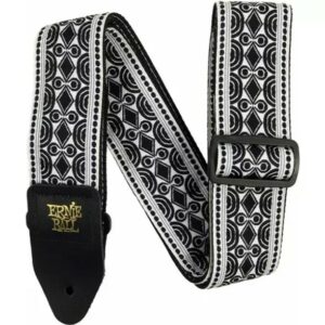 Ernie ball 5319 beatnik black jacquard strap