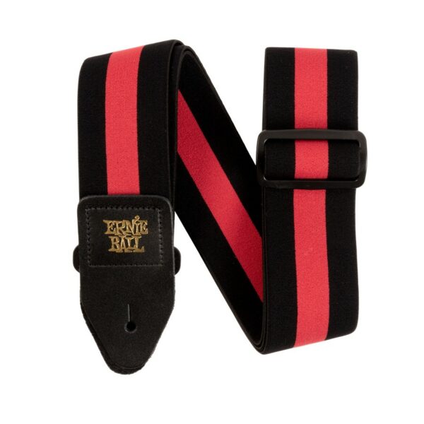 Ernie Ball 5329 Tracolla chitarra Stretch Comfort Racer Red Strap