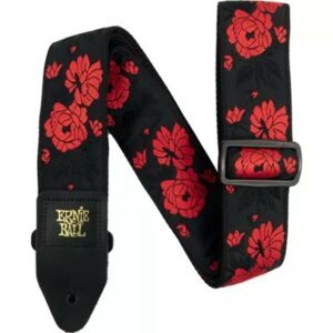 Ernie ball 5335 tango rose jacquard strap