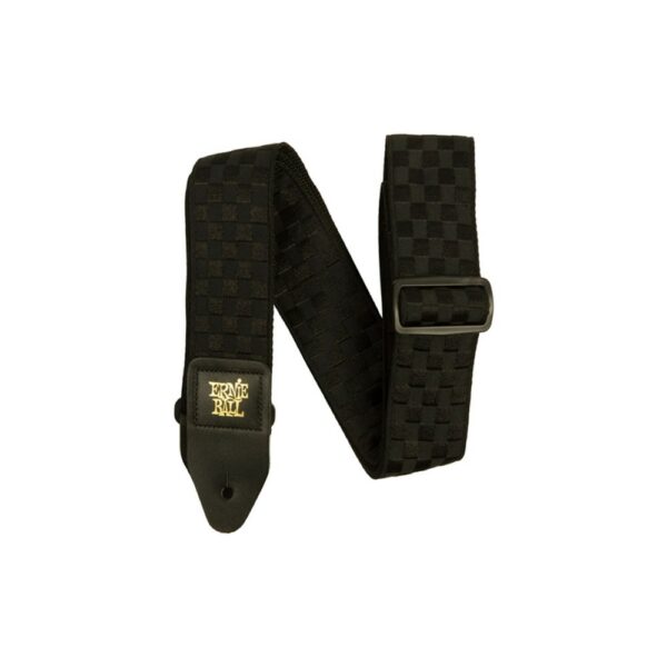 Ernie Ball 5341 Black Checkers Jacquad Strap Tracolla