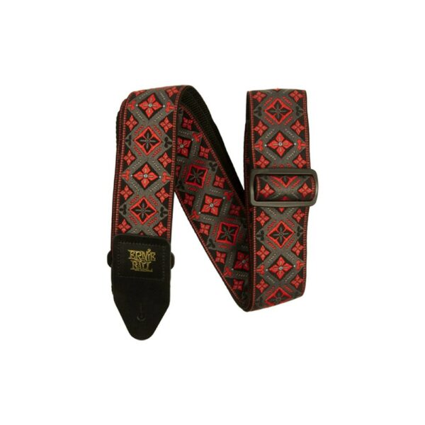 Ernie Ball 5346 Red King Jacquard Strap Tracolla