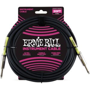 Ernie Ball 6046 Cavo Pvc Black 6 M