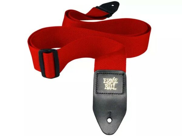 Ernie Ball Polypro Guitar Strap 2" Red