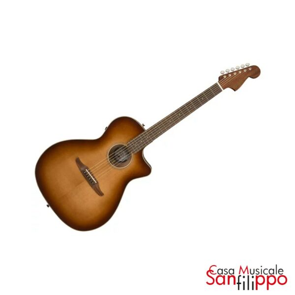Fender Newporter Classic With Gig Bag Pf Aged Cognac Burst