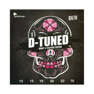 Galli D-670 D-Tuned Nickel Roundwound 12/70 Corde Per Chitarra Elettrica