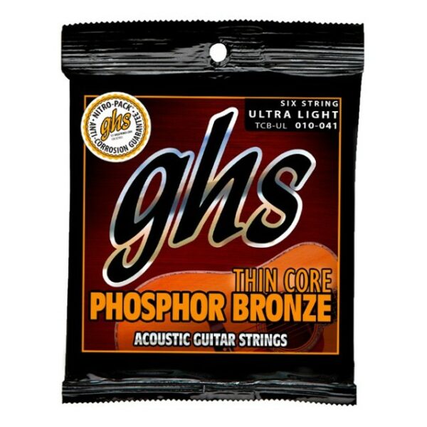 GHS Thin Core Phosphor Bronze Acustica 6 St 010-041