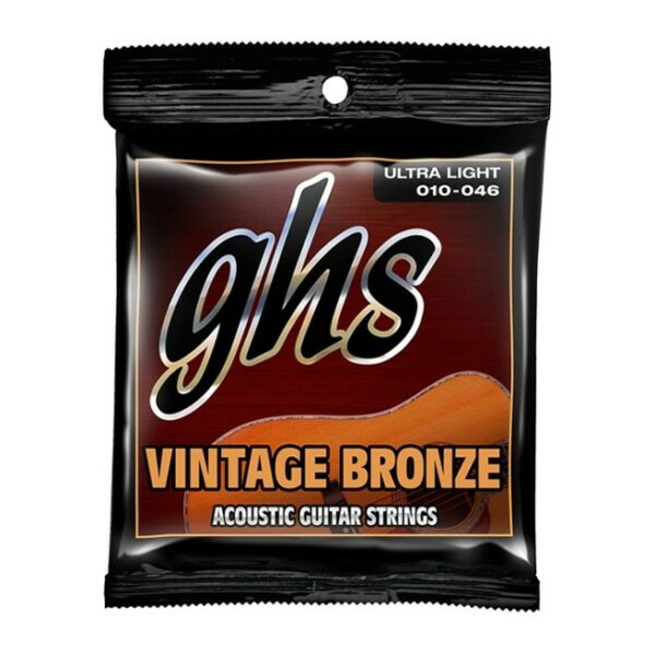 GHS Vintage Bronze Acustica 6 St 010-046