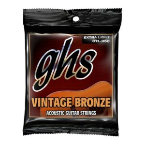 GHS Vintage Bronze Acustica 6 St 011-050