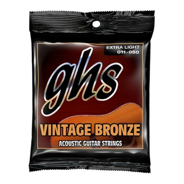 GHS Vintage Bronze Acustica 6 St 011-050