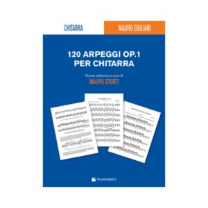 Giuliani 120 Arpeggi Dall`Op.1 X Chitarra (con CD)