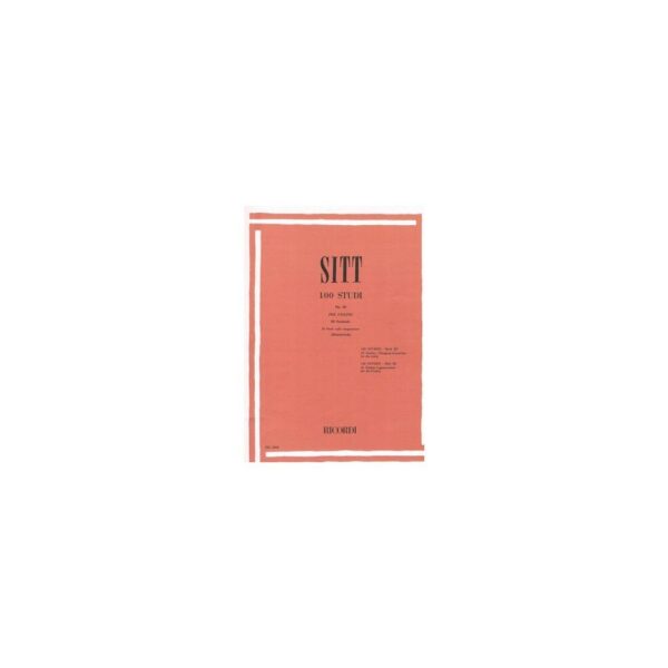 Han Sitt 100 Studi per Violino Op.32 Vol.3