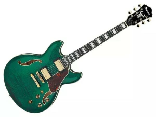 Ibanez AS93FM Transparent Moss Green