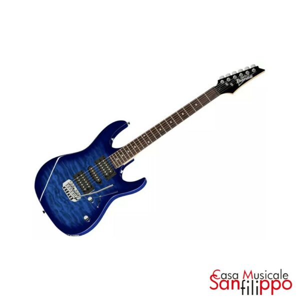 Ibanez GRX70QATBB Transparent Blue Burst