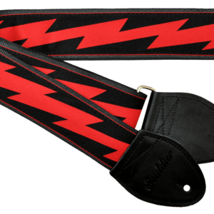 SOULDIER Lightning Bolt – Red on Black (GS0858BK04BK)