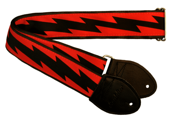 SOULDIER Lightning Bolt - Black on Red (GS0859BK04BK)
