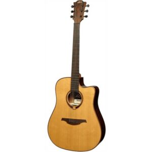 LAG T118dce Chitarra Acustica Dreadnought Cutaway Eq
