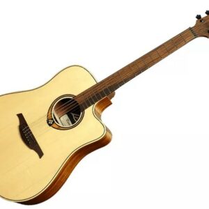 LAG T88DCE Tramontane 88 Dreadnought Cutaway Electro