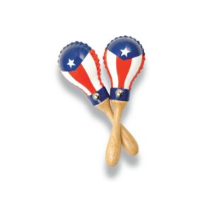 Latin Percussion Mini LP285-PR Maracas Mini Rawhide
