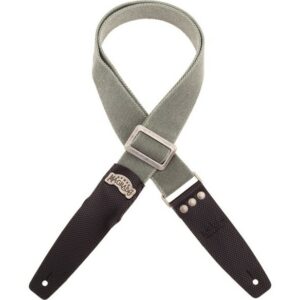 Magrabò Stripe SC Cotton Washed Grigio 5 cm terminali Twinkle Nero, fibbia Recta Argento