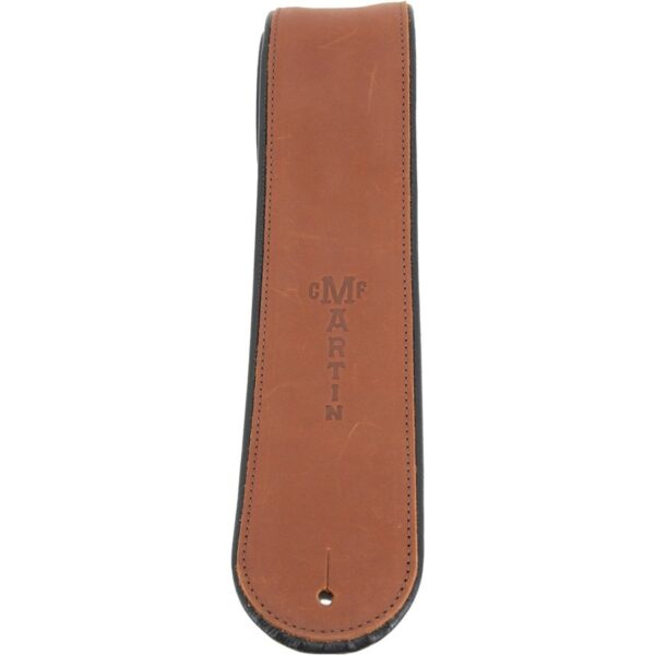 Martin 18A0028 Tracolla Chitarra Rolled Leather, Brown