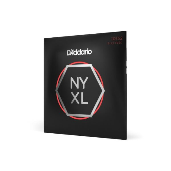 Nyxl1052 Nickel Wound Electric Guitar Strings, Light Top / Heavy Bottom, 10-52