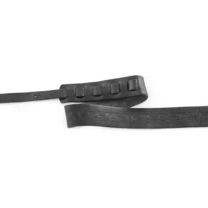 Ovation 531720 Tracolla Per Chitarra Pelle Premium Nero