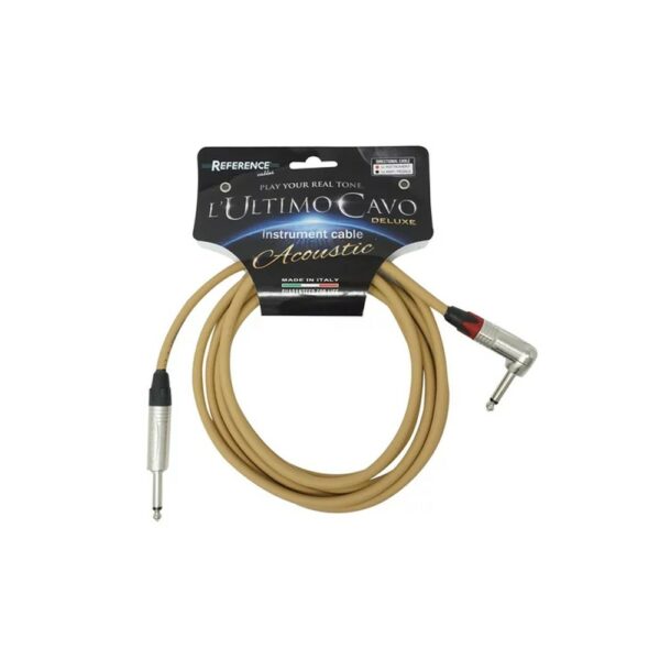 Reference L'Ultimo Cavo DELUXE JJr 3MT (Neutrik) Jack 6,3MM - Jack Angolato 6,3MM 3MT