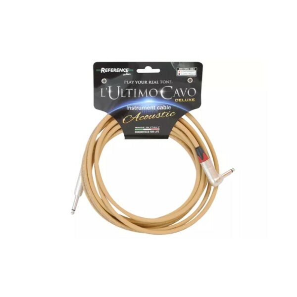 Reference L'Ultimo Cavo DELUXE JJr 4,5MT (Neutrik) Jack 6,3MM - Jack Angolato 6,3MM