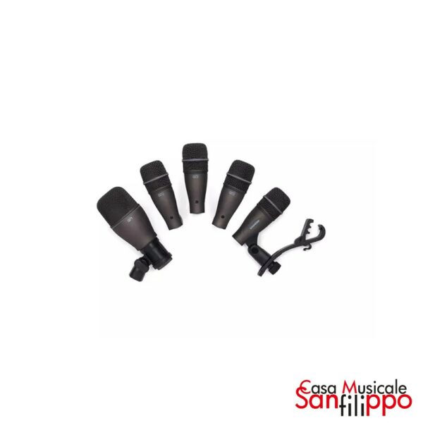 Samson Dk705 Set Di Microfoni Per Batteria 5 Pezzi