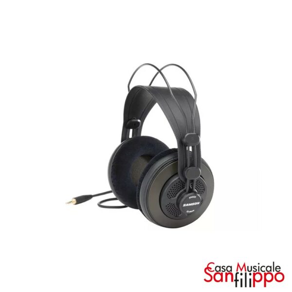 Samson SR850 Cuffia Monitor Semiaperta Nera