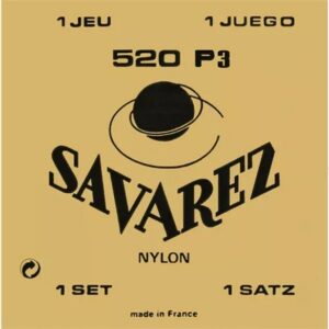 Savarez 520P3 Set Con Alti Avvolti In Plastica Chitarra Classica