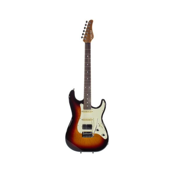 Schecter Usa Traditional Route 66 Williams Hss 3 Tone Sunburst