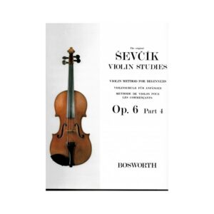 Sevcik Violin Studies Op.6 Part 4 Ricordi