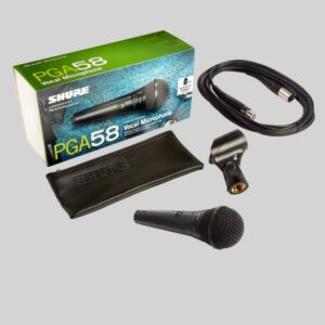 Shure PGA58 XLR Microfono