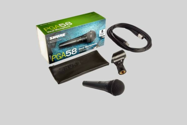 Shure PGA58 XLR Microfono