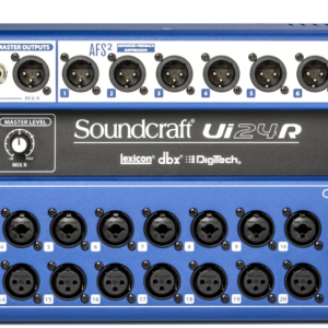 UI24R – MIXER DIGITALE 24 CANALI E REGISTRATORE MULTITRACCIA USB CON CONTROLLO WiFiprendere il seriale