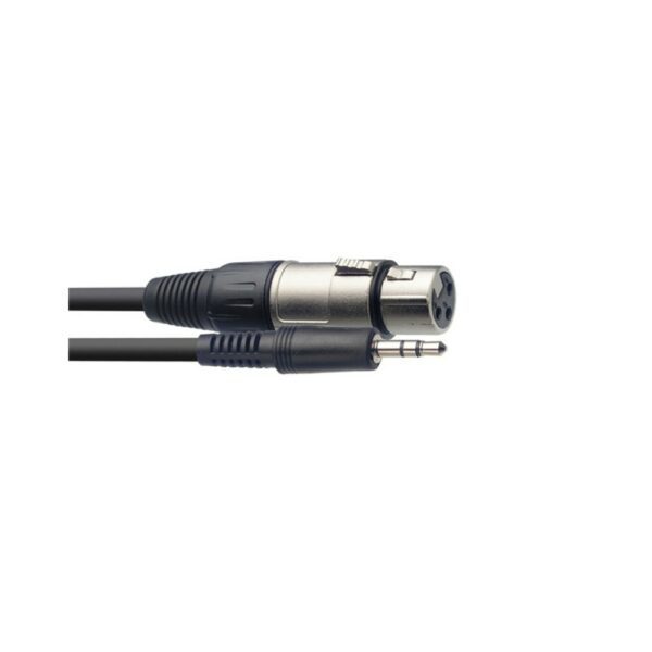Stagg SAC3MPSBXF Cavo Jack 3,5 M ST/Xlr F 3 MT