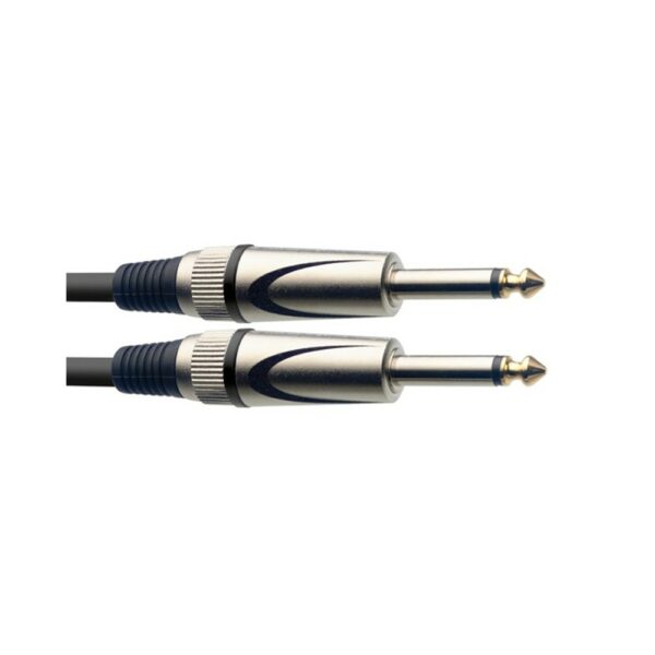 Stagg SGC10 Cavo 10m Jack 6,3 M MO/Jack 6,3 M MO Nero