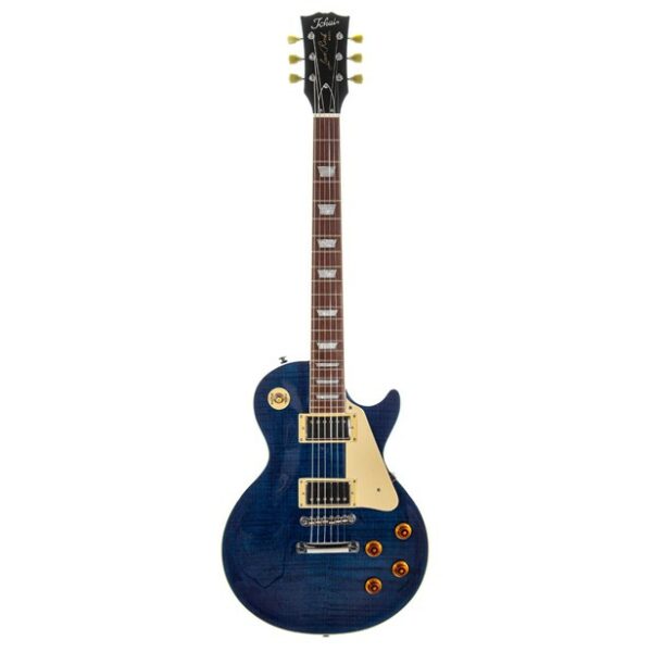 Tokai LP Style Flame See Through Blue