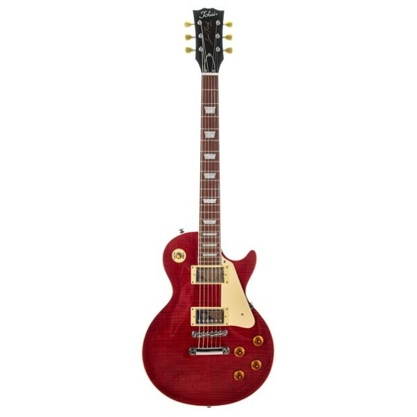 Tokai LP Style Flame See Through Red