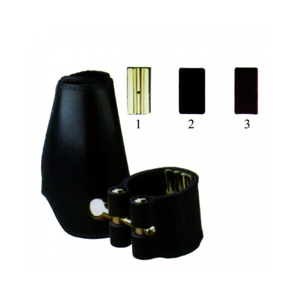 Vandoren LC27L Leather Legatura in Pelle per Sax Alto