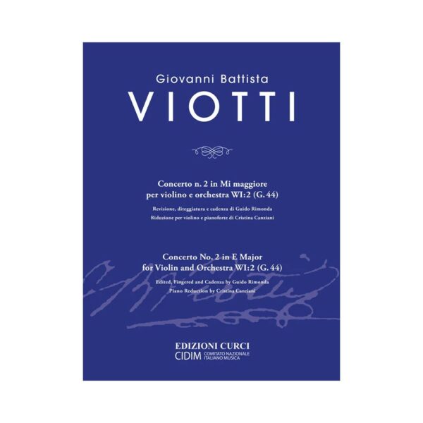 Viotti Concerto N.2 in MI Maggiore per Violino e Orchestra