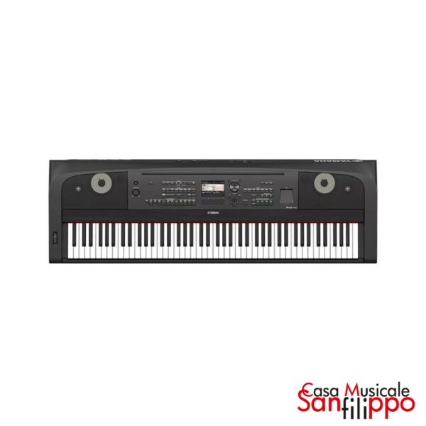 Yamaha DGX670 Black Pianoforte Digitale 88 Tasti Graded Hammer Nero