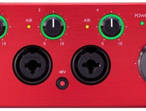 Focusrite Clarett+ 4Pre – Spedizione Gratuita – Pronta Consegna