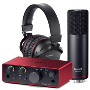Focusrite Scarlett Solo Studio (4th Gen) – Spedizione Gratuita – Pronta Consegna