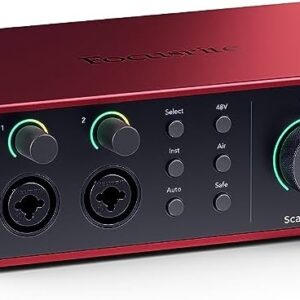 Focusrite Scarlett 4i4 (4th Gen) – Spedizione Gratuita – Pronta Consegna