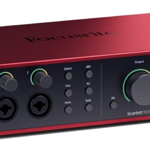 Focusrite Scarlett 16i16 (4th Gen) – Spedizione Gratuita – Pronta Consegna