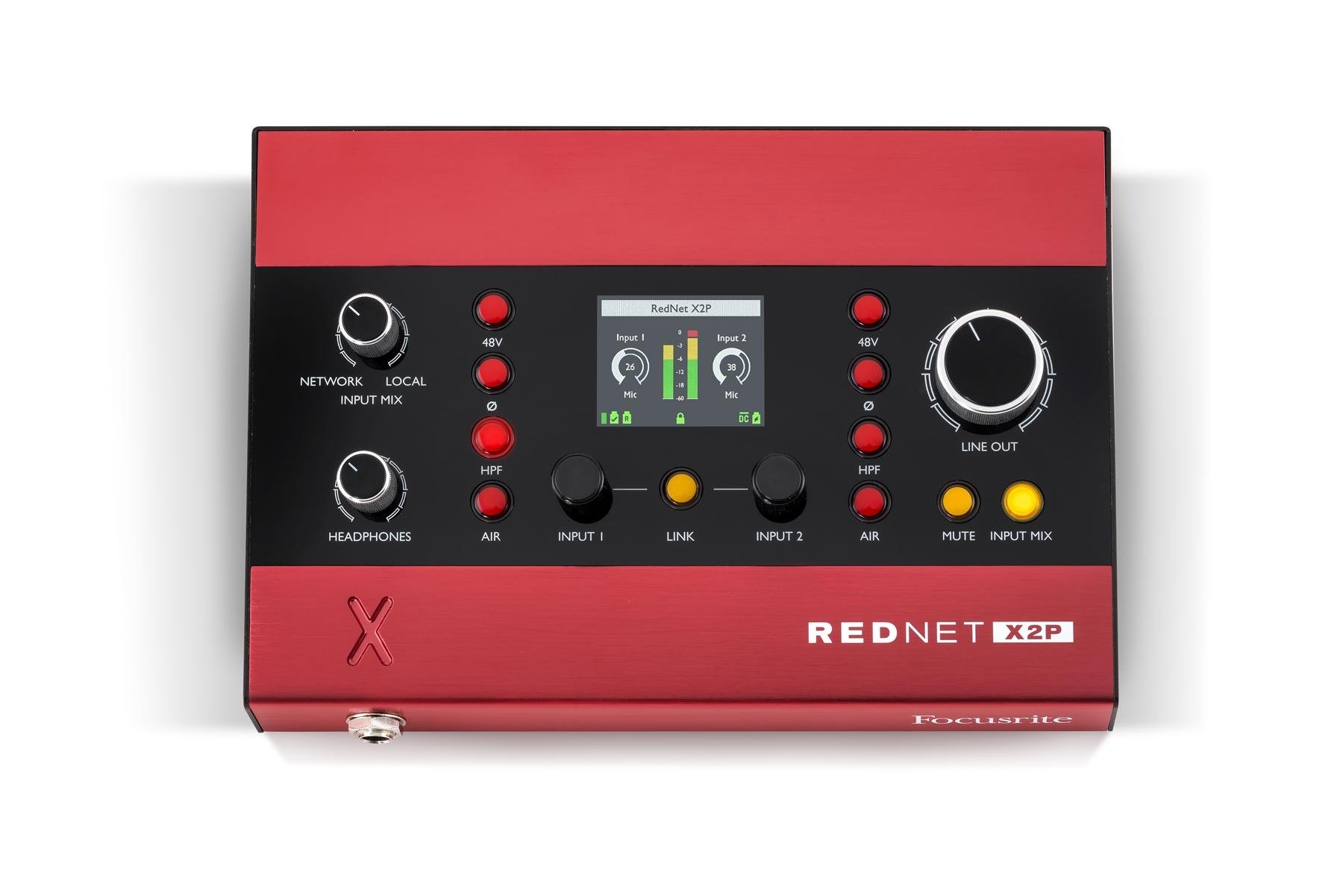 Focusrite RedNet X2P – Spedizione Gratuita – Pronta Consegna