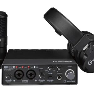 Steinberg UR22C Recording Pack – Spedizione Gratuita – Pronta Consegna